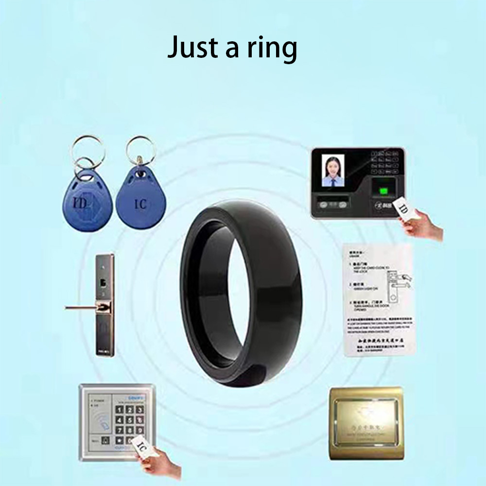 RFID akıllı çift çip klon anah - Smart Ring Nfc Pay incelemesi ve fiyatı
