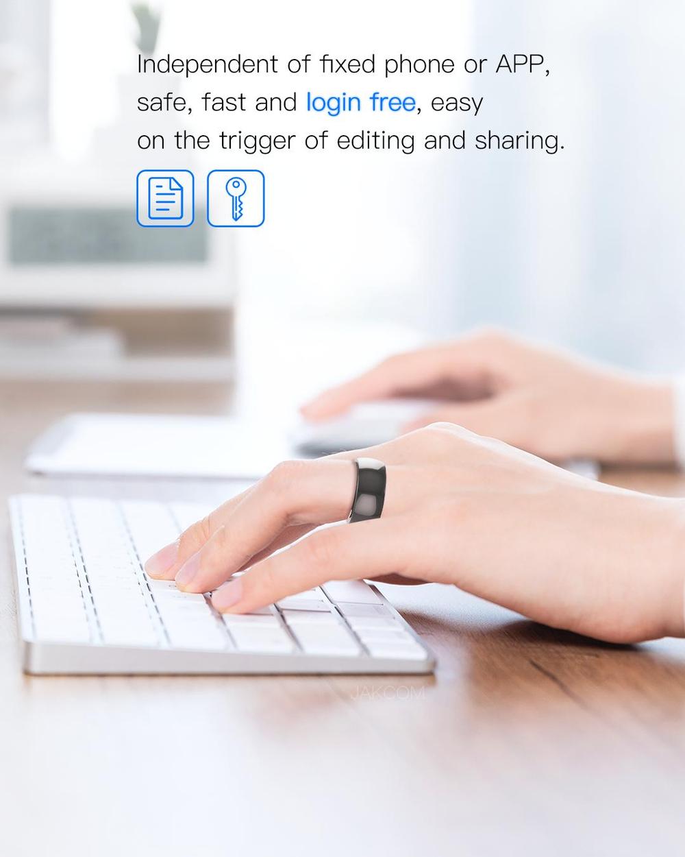 Yeni akıllı yüzükler giyim Jak - Smart Ring Nfc Pay incelemesi ve fiyatı