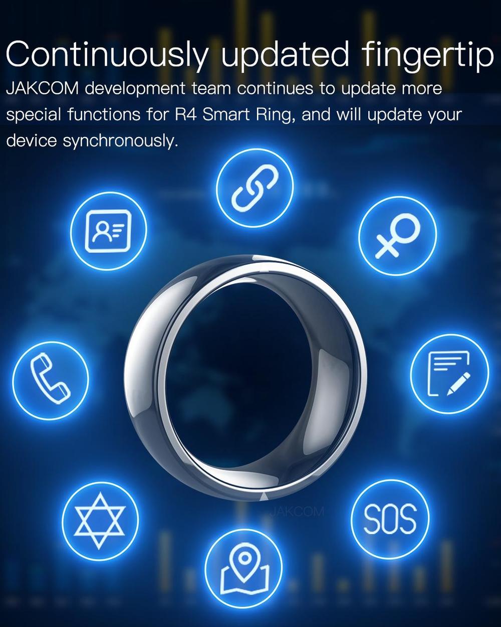 Jakcom Akıllı Yüzük R4 Giyileb - Smart Ring Nfc Pay incelemesi ve fiyatı