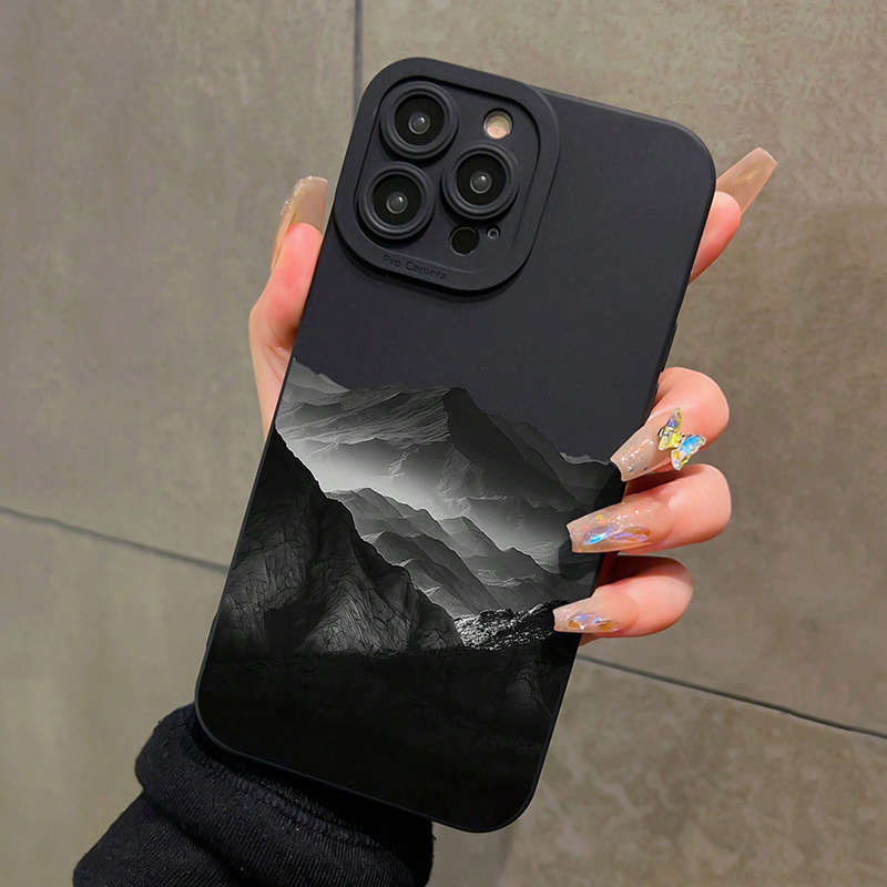 Siyah Dağ INS Tasarım Silikon  - Xiaomi Redmi Note 13 incelemesi ve fiyatı